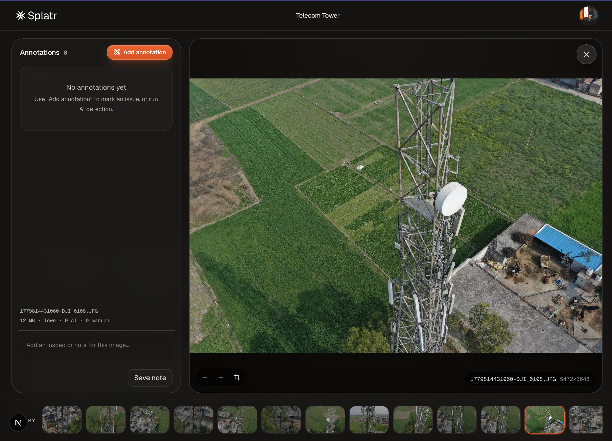 Tiled image viewer